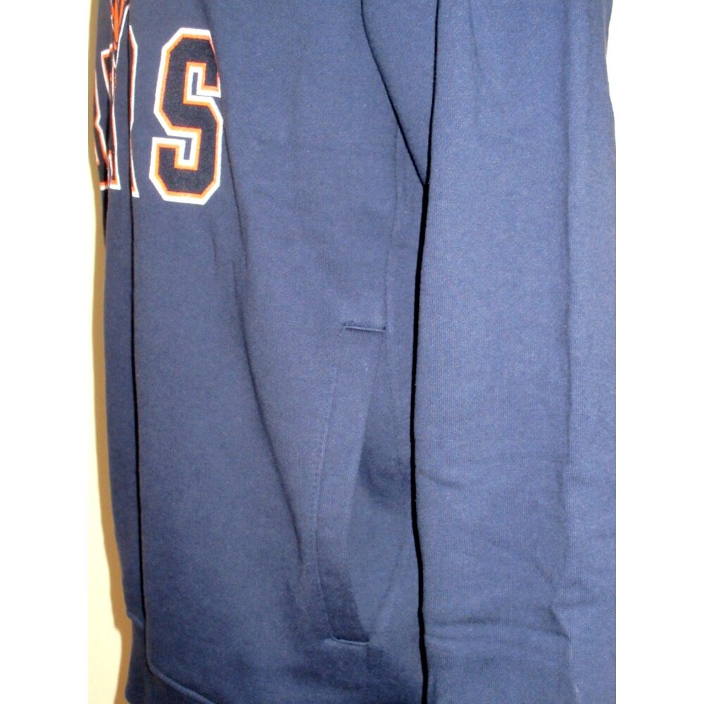 NFL Chicago Bears Starter Men's Crewneck Graphic Sweatshirt Blue Orange NEW - Picture 4 of 8